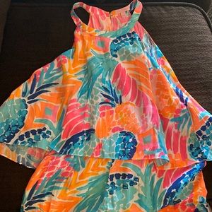 Lily Pulitzer multi colored romper